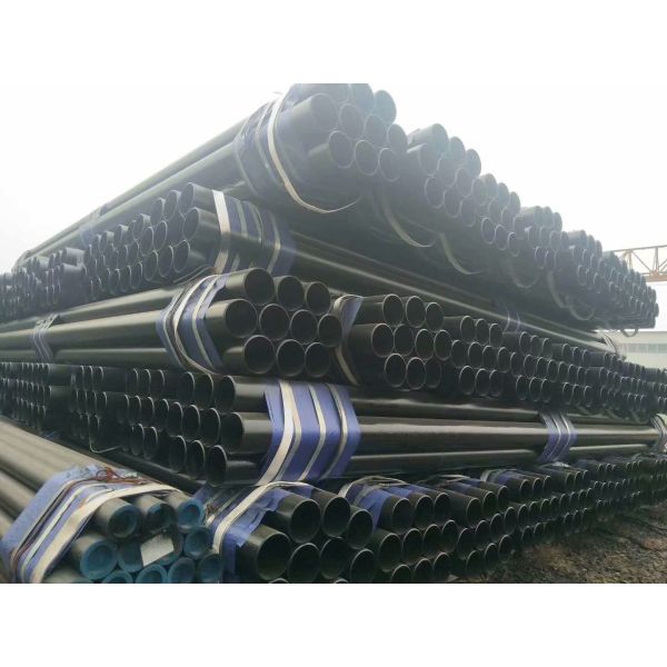 Black Painting A105 A106 Hot Rolled Steel Pipe 1mm Thickness