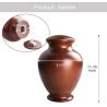Buy cheap Elegant Wood Vase Urns For Human Ashes Adult Male/Female,For Adults Up To 200lbs,Burial Cremation Urn For Funeral from wholesalers