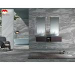 Polished Serbian Grey Marble Wall Panels for High End Interior Decoration