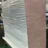 Buy cheap zinc aluminum double steel sheet 50mm TPS sandwich panel with grey white color from wholesalers