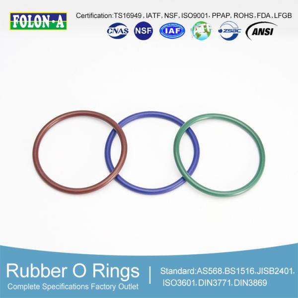 Buy cheap Excellent Sealing EPDM O Ring With Tear Resistance -50/-50~250\u2103 from wholesalers