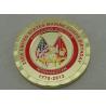 Buy cheap 238th United States Marine Corps Birthday Coin , Copper Stamped Gold Plating 1 3/4 Inch from wholesalers