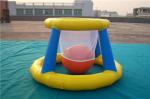 Giant Inflatable Basketball Hoop For Pool , Children Airtight Blow Up Pool