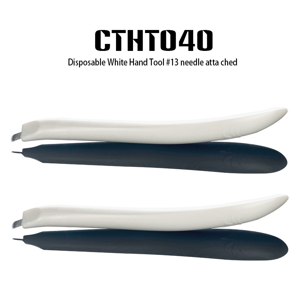 OEM / ODM White Permanent Makeup Manual Pen #13 , 1.0cm Diameter