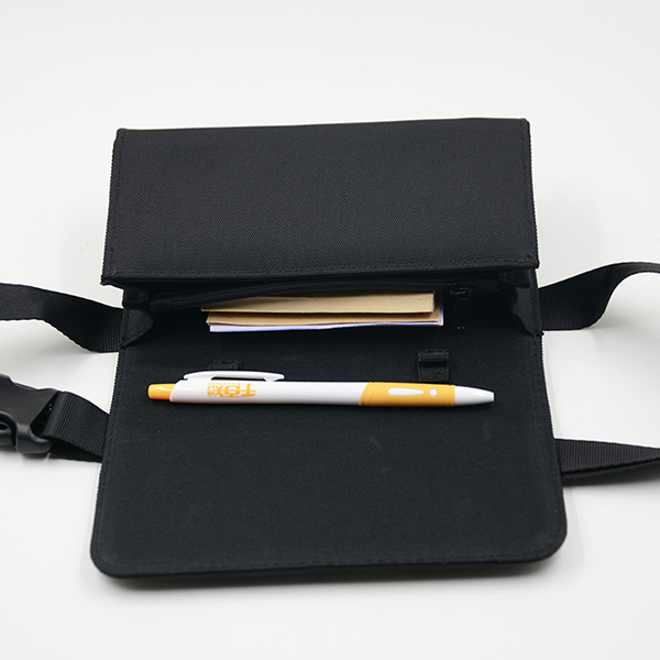 Multifunction Waterproof Belt Bag , Leather Waitress Pouch Odm / Oem Accepted