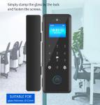 3D Face Recognition Door Lock Tuya Remote Control Punch Free Smart Office Door