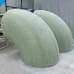 Corrosion Resistance Grp Pipe Fittings Frp Molded Flange Joint