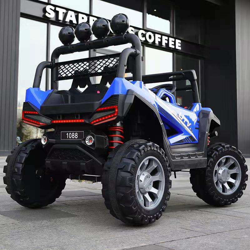 CE GCC Certified 12V Electric UTV Kids Ride On Car with Remote and Two-Seater 163pcs