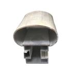 Stair Aluminum Alloy Handrail Profile Glass Track Balcony Trough
