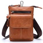 Luxury Crossbody Neck Wallet 4.9*7.3*2.3'' Black Genuine Leather Multifunctional