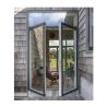 Buy cheap 70mm Width Aluminum Double Glass Casement Doors With Waterproof And Soundproof Design from wholesalers