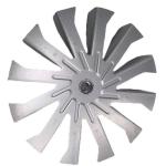 142mm Diameter Fan Blade FS1422 1.5mm For Roasting Oven/Pellet Stove