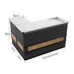 Powder Coating Supermarket Retail Checkout System With Cold Rolled Steel