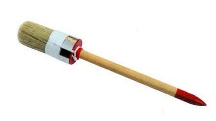 Buy cheap Round Chalk Paint Brushes White Bristle 20mm from wholesalers