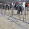 Buy cheap Construction Sites Temporary Pedestrian Barriers , Metal Road Barricade from wholesalers