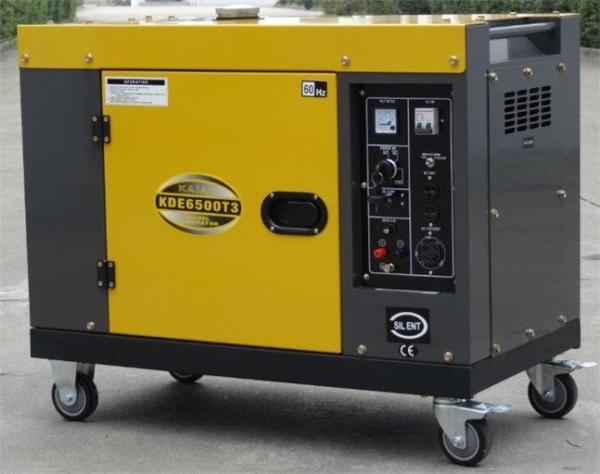 Buy cheap 7kva Single Cylinder 3 Phase 60hz Silent Diesel Generator from wholesalers