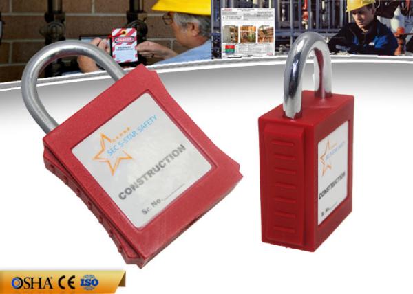 Buy cheap ZC-G101 ABS Xenoy Safety Lockout Padlocks 20 Mm Mini Steel Shackle from wholesalers