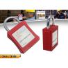 Buy cheap ZC-G101 ABS Xenoy Safety Lockout Padlocks 20 Mm Mini Steel Shackle from wholesalers