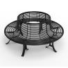 Buy cheap City Street EN840 200cm Metal Round Tree Bench from wholesalers