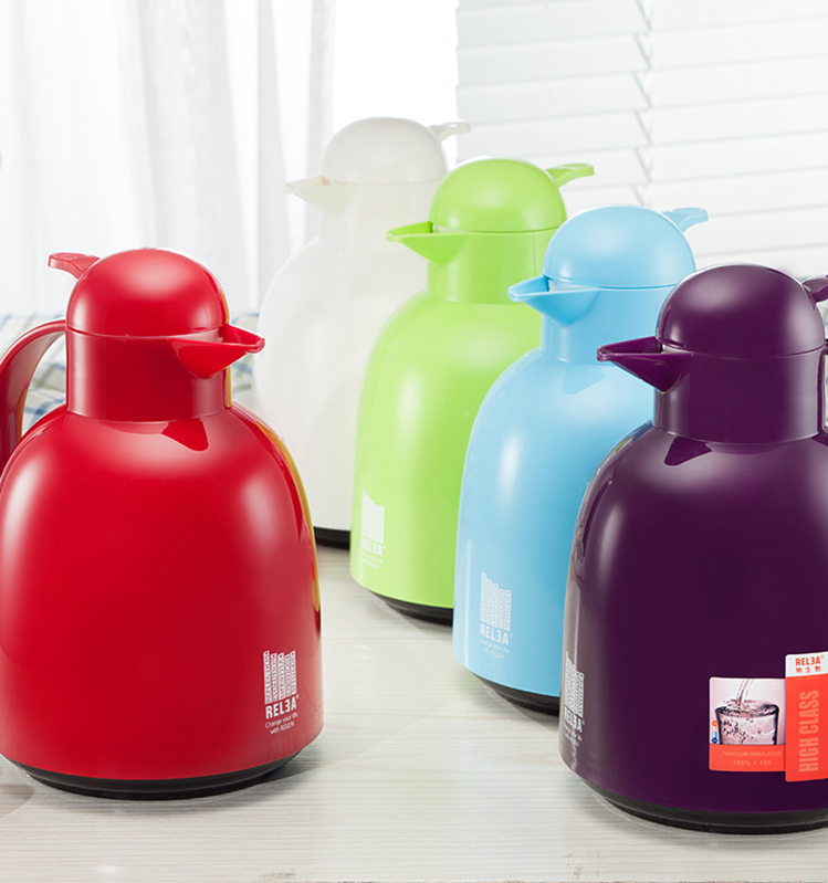 1500ml Electric Vacuum Insulated Kettle Double Wall Stainless Steel