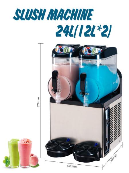 Buy cheap 24l Commercial Frozen Daiquiri Machine 500w Margarita Slush Granita Machine from wholesalers
