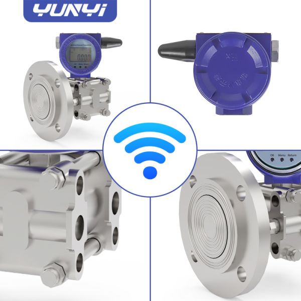 High Temperature Resistant Wireless Flange Mount Level Transmitter for Harsh Industrial Applications