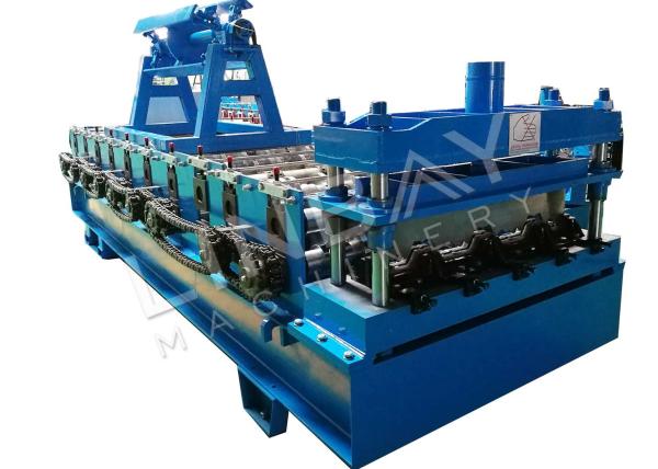 Buy cheap 51mm Metal Deck Roll Forming Machine 0.8-1.2mm Galvanized Steel from wholesalers
