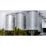 Steel Grain Storage Silos Prices for STR STG150 1500 Ton Load Cell Construction