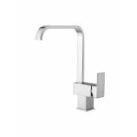 Buy cheap Chrome Single Lever Modern Kitchen Mixer Tap 3 Year Warranty product