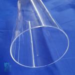 high purity quartz tube Resistance High Temperature Customizable Size Quartz