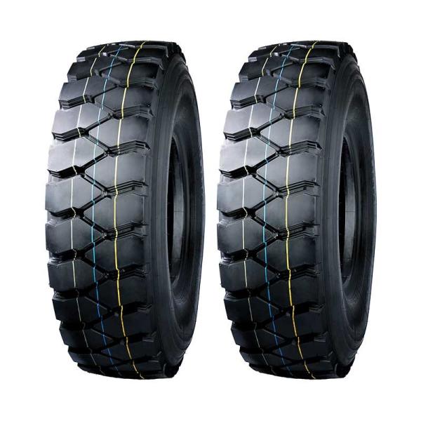 Mixed Pavement 12R20 Heavy Duty Truck Tyres All Steel Driving Wheel Position