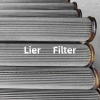 Buy cheap High Temp Resistance Stainless Steel Pleated Filter Element Abrasion Proof product