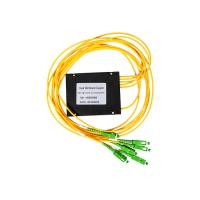 Buy cheap FBT 1×5 CCTV Telecom Fiber Opticl WDM Splitter 1310 1550 50/50 SC/APC Connector product