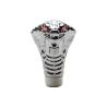 Buy cheap Silver Car Modified Parts Snake Head LED Gear Shift Knob from wholesalers