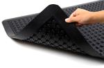 Black 13mm Thickness Antistatic Anti-Fatigue Floor Mat For Workshop Anti-Slip