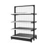 Buy cheap Metal Wall Supermarket Gondola Shelving Rack Shelves Wire Display Shelf from wholesalers