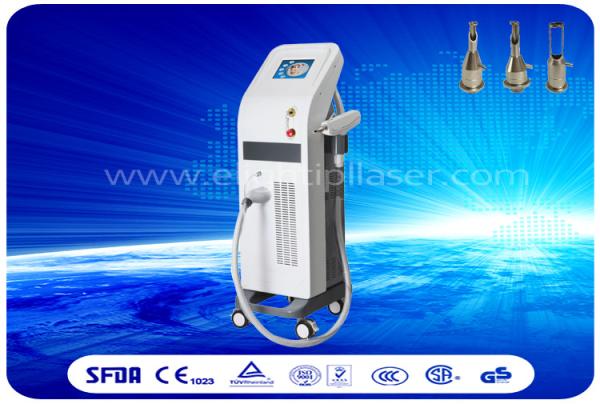 Buy cheap Three Treatment Head Nd Yag Laser Machine Two Wavelengths Tattoo Removal from wholesalers