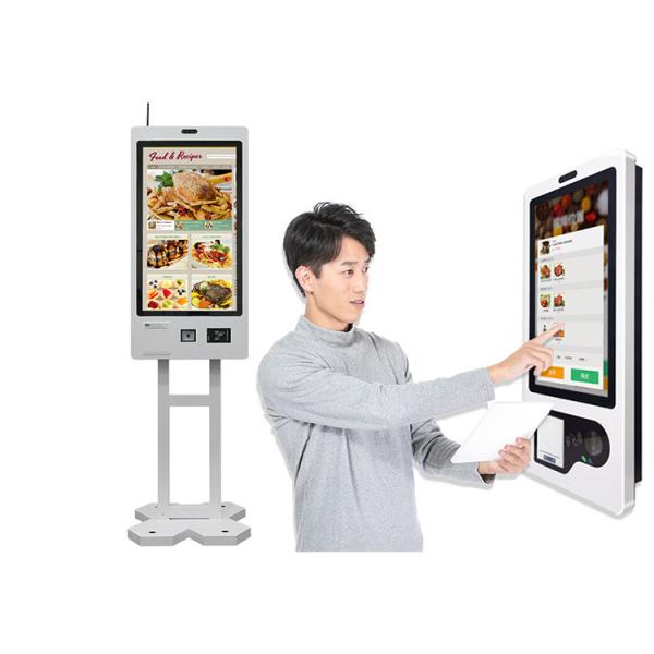 High Quality Restaurant Ordering Machine Qr Code Scanner Mcdonalds Kiosk Payment