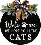 Wooden vintage Home welcome door hanger , Home Garden Decor