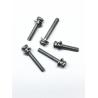 Buy cheap SEMS Carbon Steel Machine Screws Zinc Nickel Alloy Stainless Steel Original Color M4X16 from wholesalers