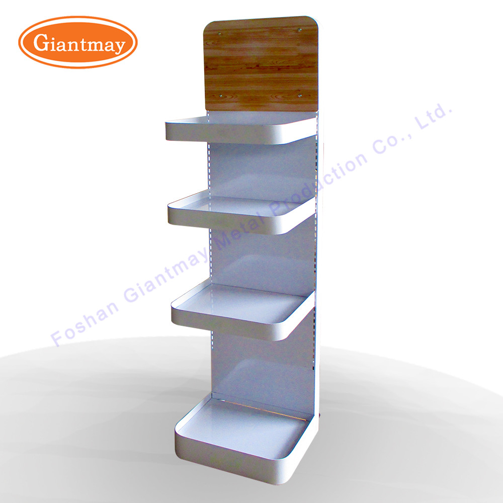 Multi - Tiers Metal Retail Shop Product Display Racking System