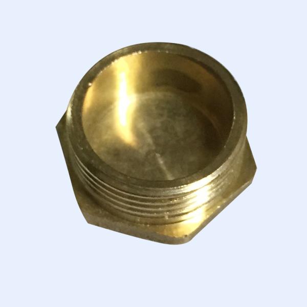 Buy cheap Stopping Plug Slotted Head Brass Electrical Wiring Accessories Malleable from wholesalers