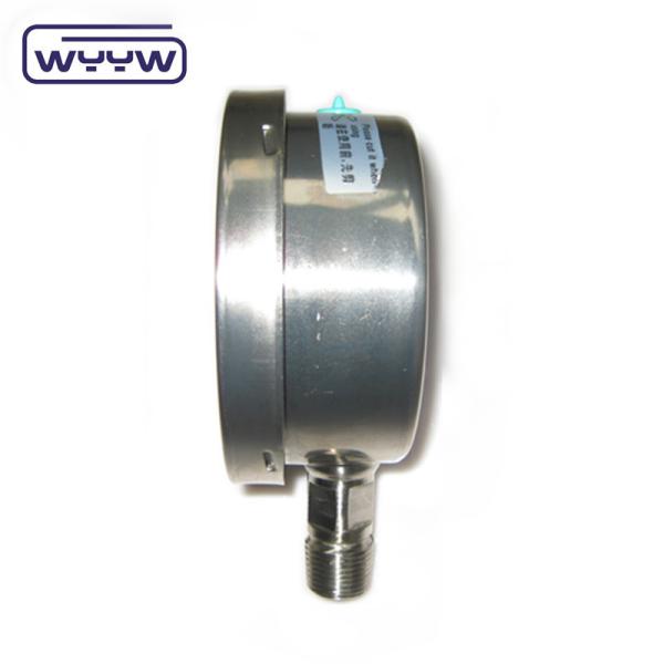 Buy cheap Stainless Steel High Pressure Gauge 4" Psi Bar Bourdon Meter from wholesalers