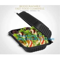 Buy cheap Wholesale 24oz Disposable Bagasse Biodegradable Corn Starch Takeaway Food product