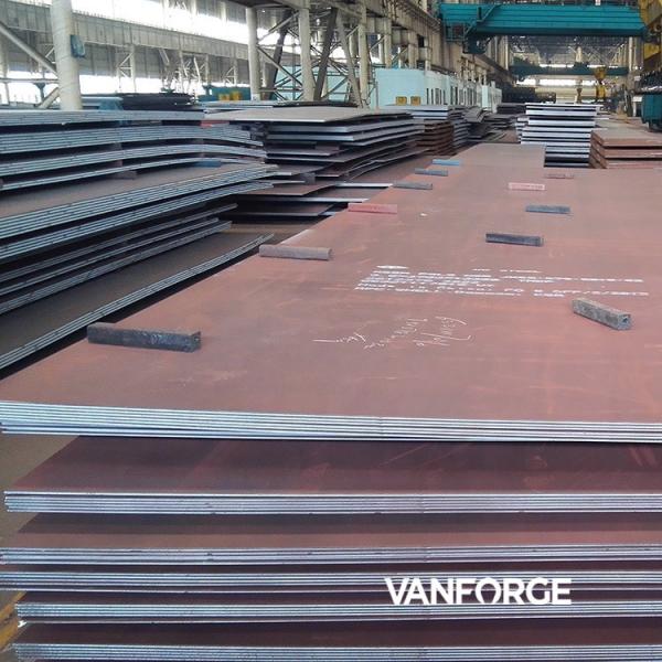 Buy cheap S355J5W Flat Structural Steel Plate High Mechanical Pressure Resistance from wholesalers