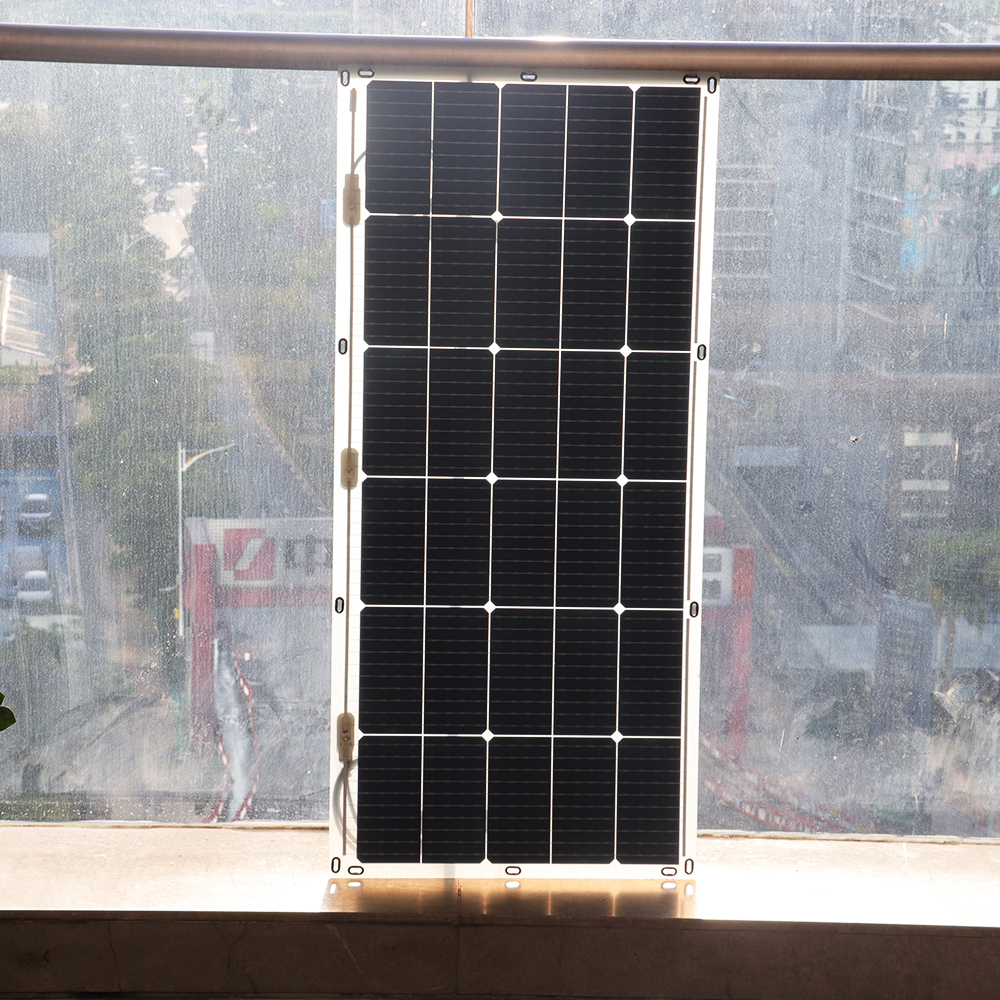 200W Flexible Monocrystalline Solar Panel 5.95A With High Solar Cell Efficiency