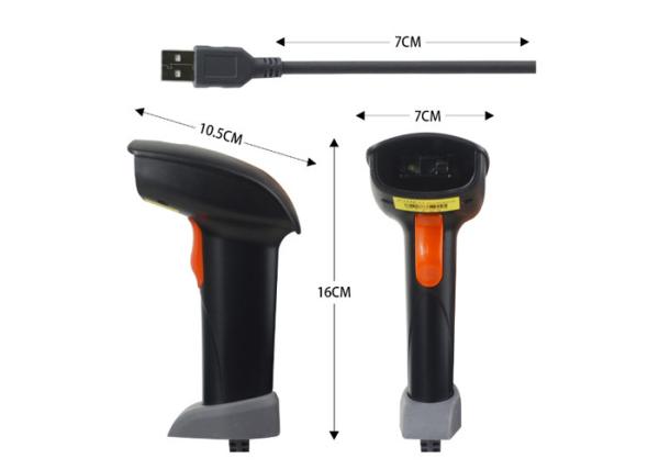 Buy cheap USB/RS232 Barcode Scanner Handheld Barcode Reader With CE Certification from wholesalers