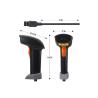 Buy cheap Two Drectional Handheld Barcode Scanner 2D/QR Bar Code Reader from wholesalers