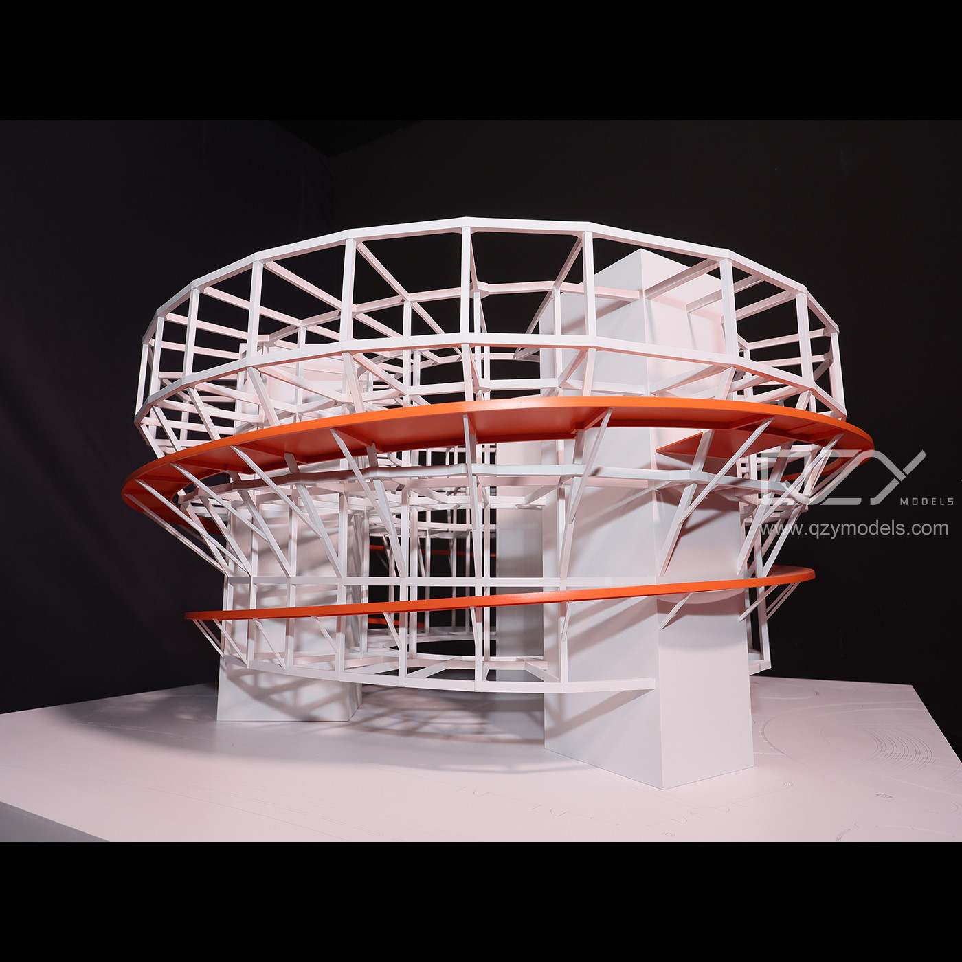 MAD 1/100 Hainan Science And Technology Museum Model Internal Structure Miniature Models