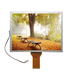 China 8 Inch TFT Display, 800x600 Resolution , 50 PINS 24bit RGB Interface 500cd/M2 High Brightness on sale